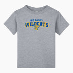 BIG SANDY HIGH SCHOOL WILDCATS <span class="pdp-name-mascot">BIG SANDY WILDCATS</span> BELLA+CANVAS Toddler Short Sleeve Tee Front Thumbnail