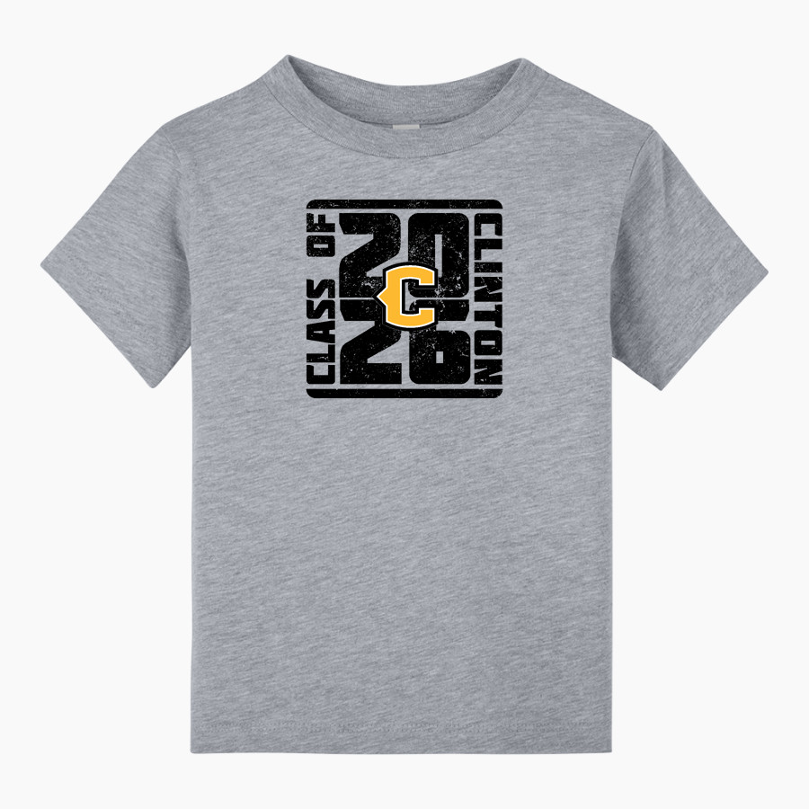 CLINTON HIGH SCHOOL YELLOWJACKETS BELLA+CANVAS Toddler Short Sleeve Tee