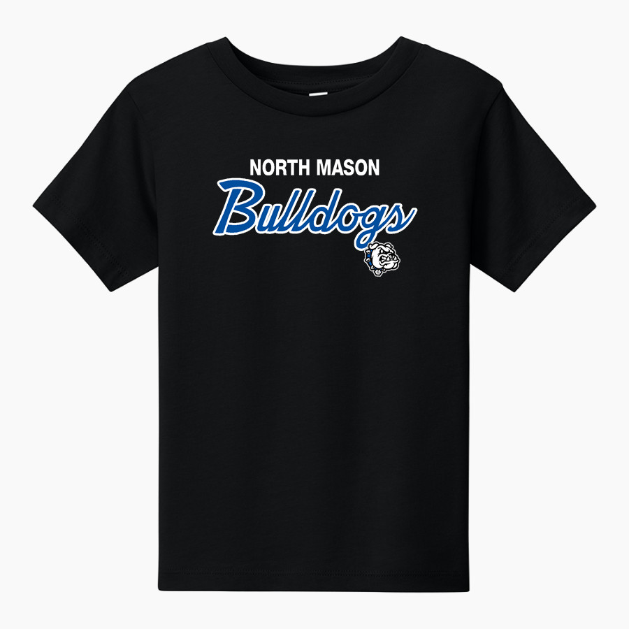 NORTH MASON HIGH SCHOOL BULLDOGS BELLA+CANVAS Toddler Short Sleeve Tee