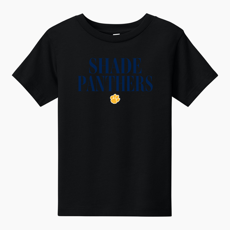 SHADE HIGH SCHOOL PANTHERS BELLA+CANVAS Toddler Short Sleeve Tee