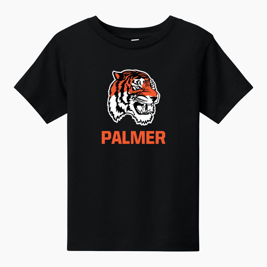 PALMER HIGH SCHOOL TIGERS <span class="pdp-name-mascot">PALMER TIGERS</span> BELLA+CANVAS Toddler Short Sleeve Tee