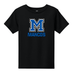 MANCOS HIGH SCHOOL BLUEJAYS <span class="pdp-name-mascot">MANCOS BLUEJAYS</span> BELLA+CANVAS Toddler Short Sleeve Tee Front Thumbnail