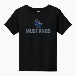 Lamar Mustangs <span class="pdp-name-mascot">Lamar Mustangs</span> BELLA+CANVAS Toddler Short Sleeve Tee Front Thumbnail