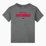 Santa Barbara Saints Football <span class="pdp-name-mascot">Santa Barbara Saints Football</span> BELLA+CANVAS Toddler Short Sleeve Tee Front Thumbnail
