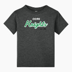 Community College of Rhode Island Knights <span class="pdp-name-mascot">COMMUNITY COLLEGE OF RHODE ISLAND Knights</span> BELLA+CANVAS Toddler Short Sleeve Tee Front Thumbnail