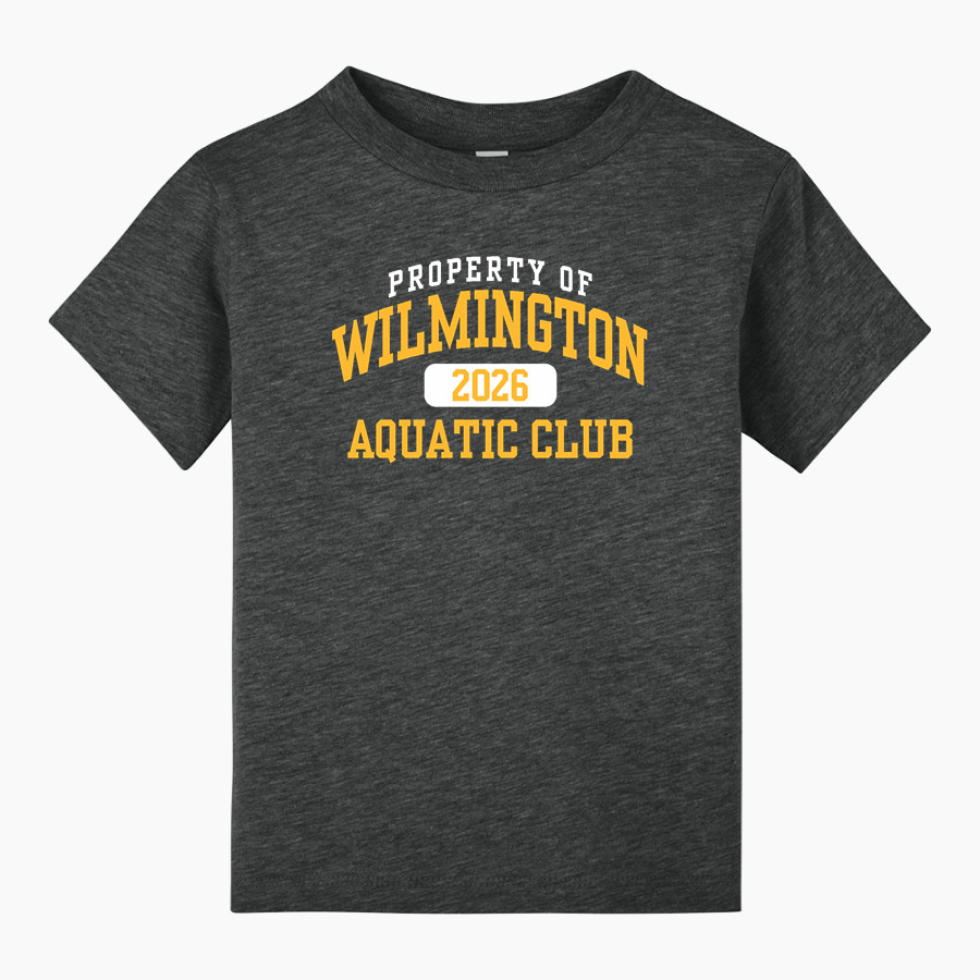 Wilmington Aquatic Club Sea Tigers <span class="pdp-name-mascot">Wilmington Aquatic Club Sea Tigers</span> BELLA+CANVAS Toddler Short Sleeve Tee