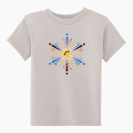 THOMAS JEFFERSON HIGH SCHOOL SPARTANS <span class="pdp-name-mascot">THOMAS JEFFERSON SPARTANS</span> BELLA+CANVAS Toddler Short Sleeve Tee Front Thumbnail