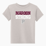 PERRY HIGH SCHOOL MAROONS <span class="pdp-name-mascot">PERRY MAROONS</span> BELLA+CANVAS Toddler Short Sleeve Tee Front Thumbnail