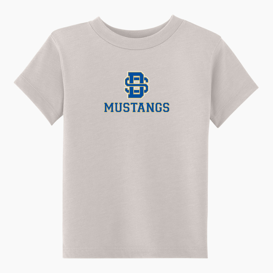 Divine Savior Academy Mustangs <span class="pdp-name-mascot">DSA Mustangs</span> BELLA+CANVAS Toddler Short Sleeve Tee