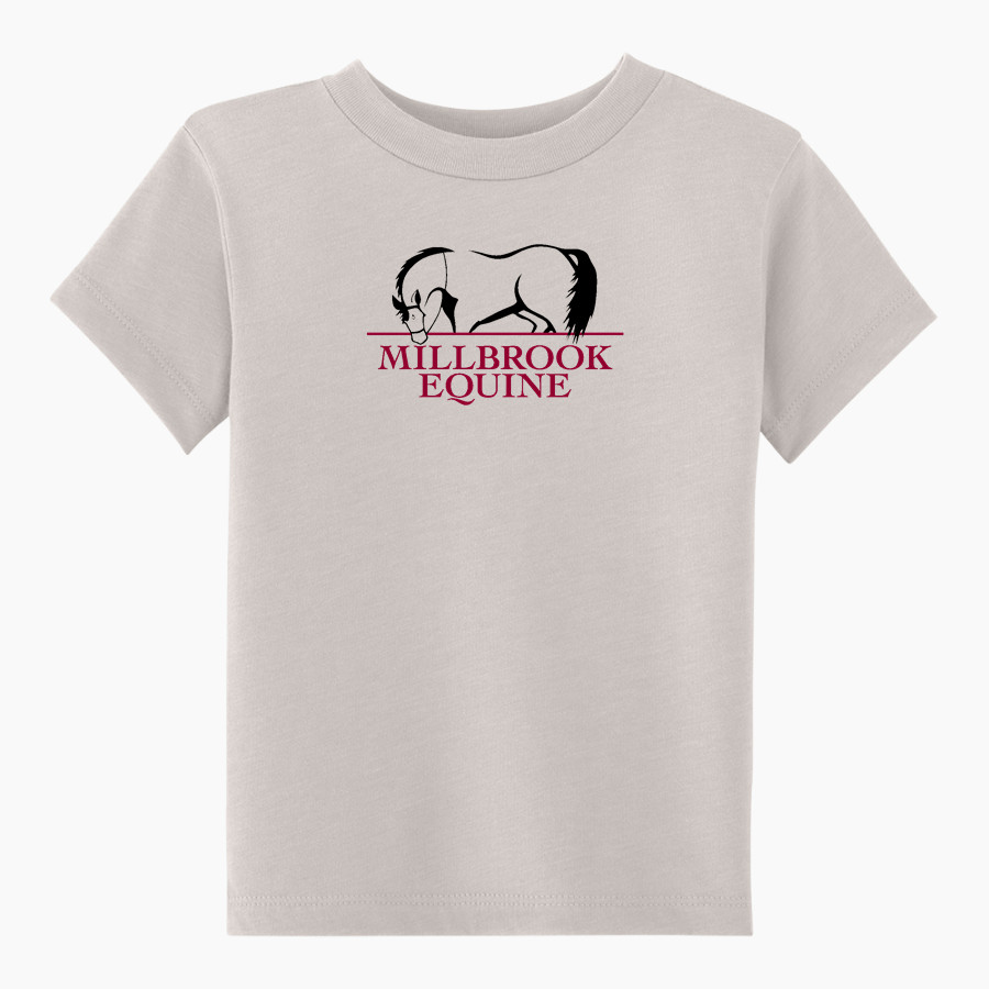 Millbrook Equine Veterinary Clinic Millbrook Equine Vet <span class="pdp-name-mascot">Millbrook Equine Veterinary Clinic</span> BELLA+CANVAS Toddler Short Sleeve Tee