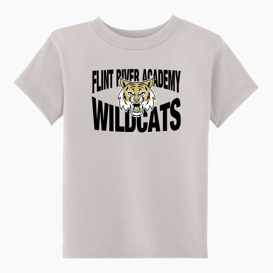 FLINT RIVER ACADEMY WILDCATS <span class="pdp-name-mascot">FLINT RIVER ACADEMY WILDCATS</span> BELLA+CANVAS Toddler Short Sleeve Tee