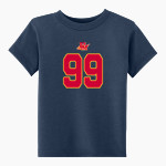 PURCELL MARIAN CAVALIERS official sideline store BELLA+CANVAS Toddler Short Sleeve Tee Front Thumbnail