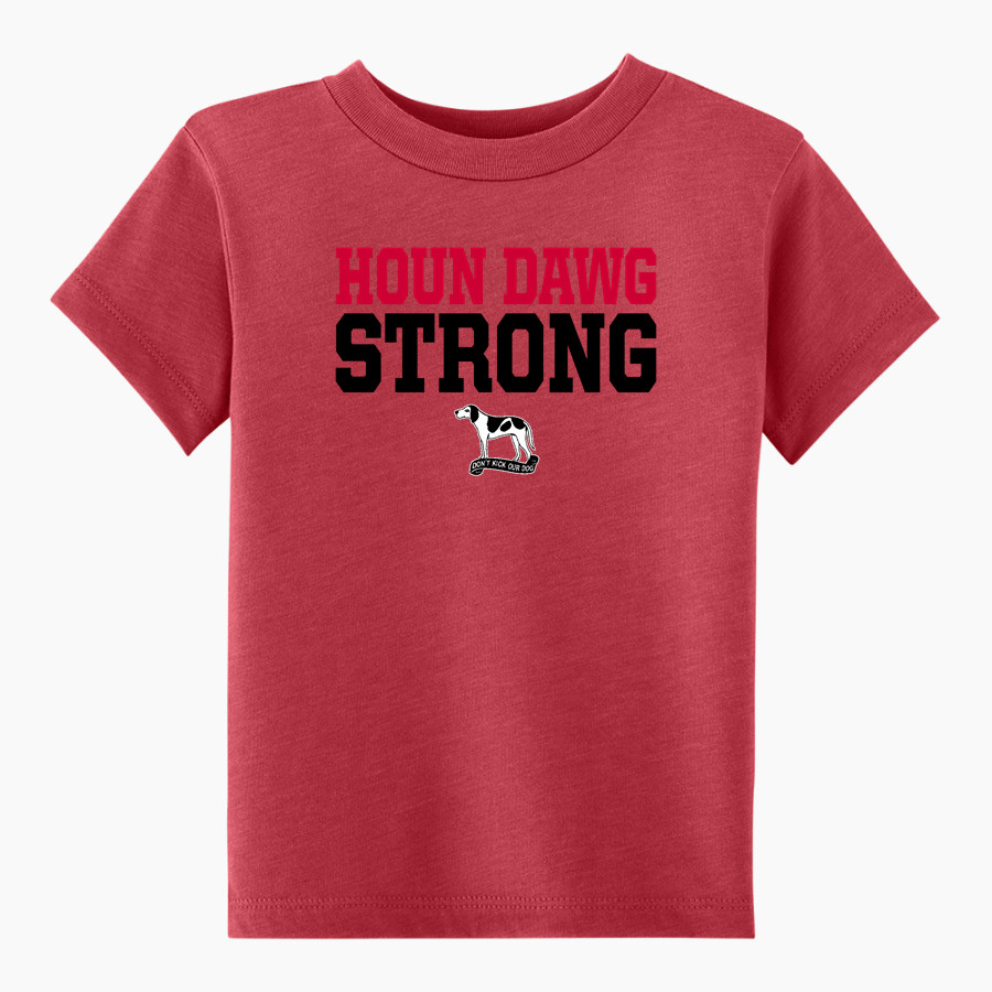 AURORA HIGH SCHOOL HOUN DAWGS <span class="pdp-name-mascot">AURORA HOUN DAWGS</span> BELLA+CANVAS Toddler Short Sleeve Tee