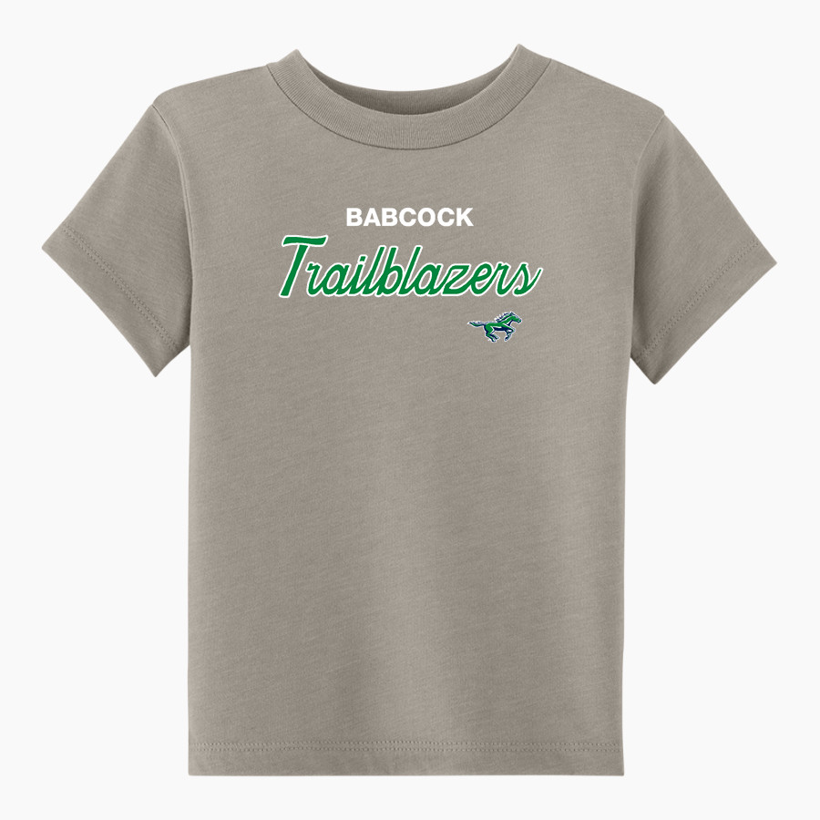Babcock Trailblazers <span class="pdp-name-mascot">Babcock High School Trailblazers</span> BELLA+CANVAS Toddler Short Sleeve Tee
