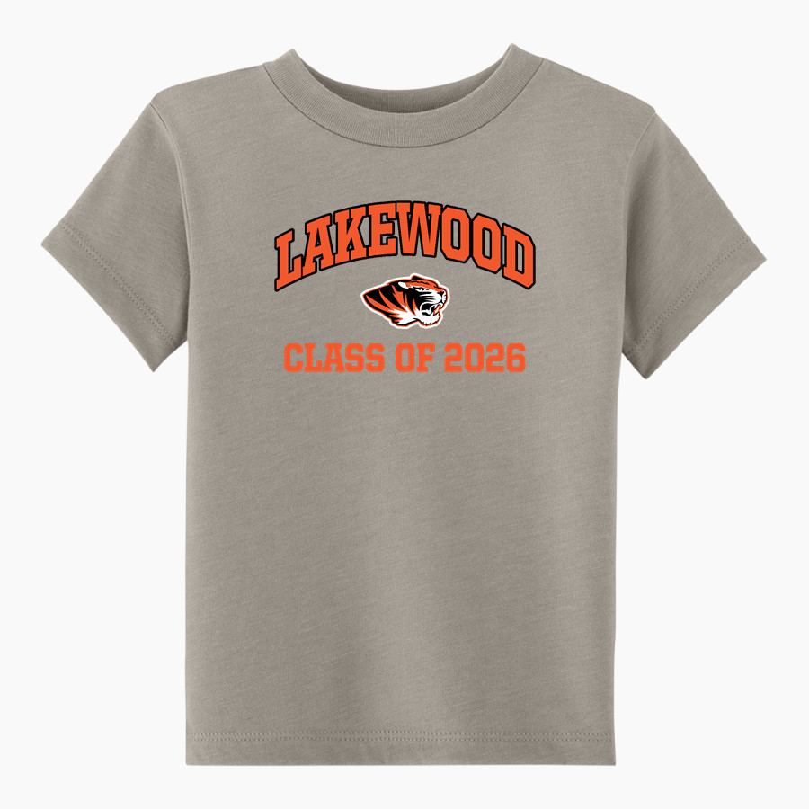 LAKEWOOD HIGH SCHOOL TIGERS <span class="pdp-name-mascot">LAKEWOOD TIGERS</span> BELLA+CANVAS Toddler Short Sleeve Tee