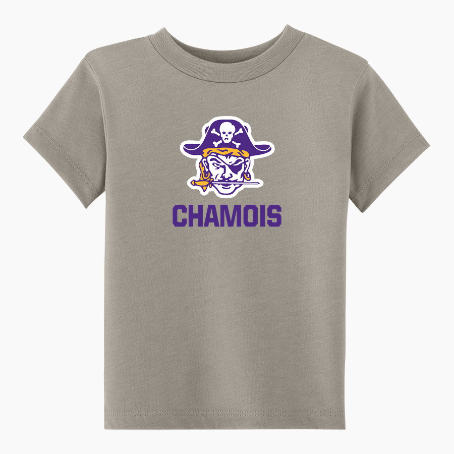 CHAMOIS HIGH SCHOOL PIRATES <span class="pdp-name-mascot">OSAGE COUNTY R-1 PIRATES</span> BELLA+CANVAS Toddler Short Sleeve Tee