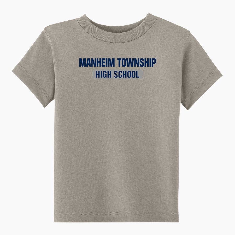 MANHEIM TOWNSHIP HIGH SCHOOL BLUE STREAKS <span class="pdp-name-mascot">MANHEIM TOWNSHIP BLUE STREAKS</span> BELLA+CANVAS Toddler Short Sleeve Tee