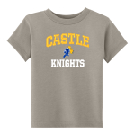 Castle Knights <span class="pdp-name-mascot">Castle Knights</span> BELLA+CANVAS Toddler Short Sleeve Tee Front Thumbnail