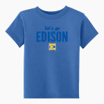EDISON HIGH SCHOOL TOMMIES <span class="pdp-name-mascot">EDISON TOMMIES</span> BELLA+CANVAS Toddler Short Sleeve Tee Front Thumbnail