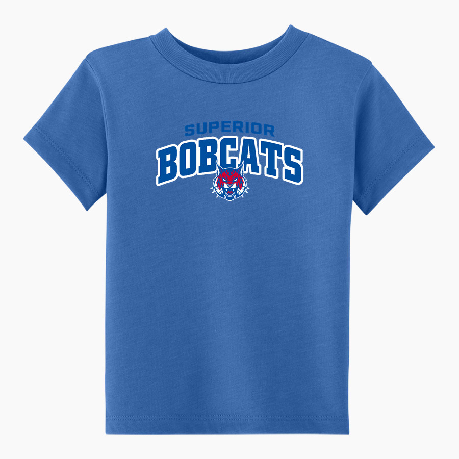 SUPERIOR HIGH SCHOOL BOBCATS BELLA+CANVAS Toddler Short Sleeve Tee