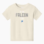 ATWATER HIGH SCHOOL FALCONS BELLA+CANVAS Toddler Short Sleeve Tee Front Thumbnail