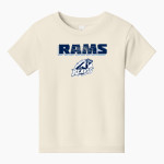 REAVIS HIGH SCHOOL RAMS BELLA+CANVAS Toddler Short Sleeve Tee Front Thumbnail