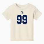 All Saints Blue Thunder <span class="pdp-name-mascot">All Saints Blue Thunder</span> BELLA+CANVAS Toddler Short Sleeve Tee Front Thumbnail