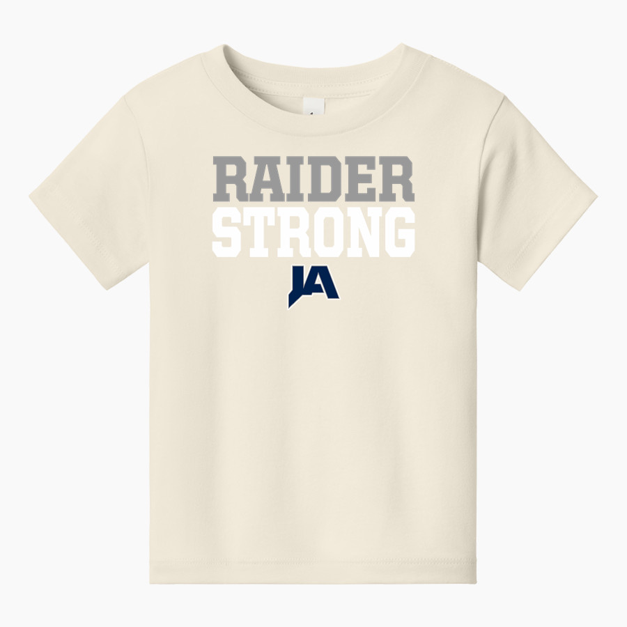 JACKSON ACADEMY RAIDERS <span class="pdp-name-mascot">JACKSON ACADEMY RAIDERS</span> BELLA+CANVAS Toddler Short Sleeve Tee