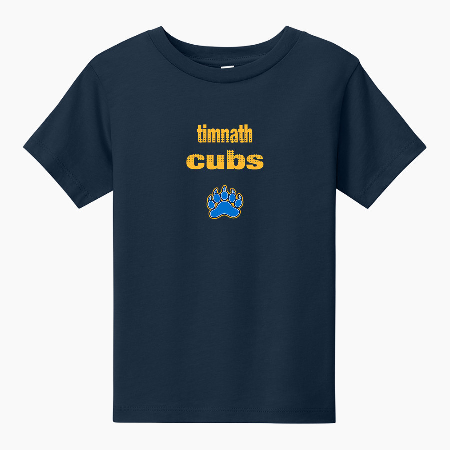 Timnath High School Cubs BELLA+CANVAS Toddler Short Sleeve Tee