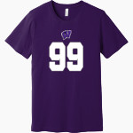 Woodlawn Panthers BELLA+CANVAS Unisex Jersey Short Sleeve Tee Front Thumbnail