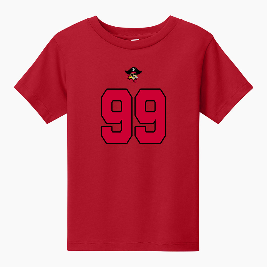 West Carrollton Pirates <span class="pdp-name-mascot">West Carrollton Pirates</span> BELLA+CANVAS Toddler Short Sleeve Tee