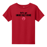 Kankakee Valley Kougars Kougars <span class="pdp-name-mascot">Kankakee Valley Kougars Kougars</span> BELLA+CANVAS Toddler Short Sleeve Tee Front Thumbnail