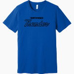 Northwood Thunder <span class="pdp-name-mascot">Northwood Thunder</span> BELLA+CANVAS Unisex Jersey Short Sleeve Tee Front Thumbnail