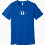 BRUNSWICK ATHLETIC FOUNDATION GO BIG BLUE <span class="pdp-name-mascot">BRUNSWICK BLUE DEVILS</span> BELLA+CANVAS Unisex Jersey Short Sleeve Tee Front Thumbnail
