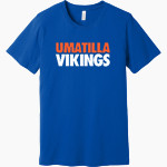 UMATILLA HIGH SCHOOL VIKINGS <span class="pdp-name-mascot">UMATILLA VIKINGS</span> BELLA+CANVAS Unisex Jersey Short Sleeve Tee Front Thumbnail