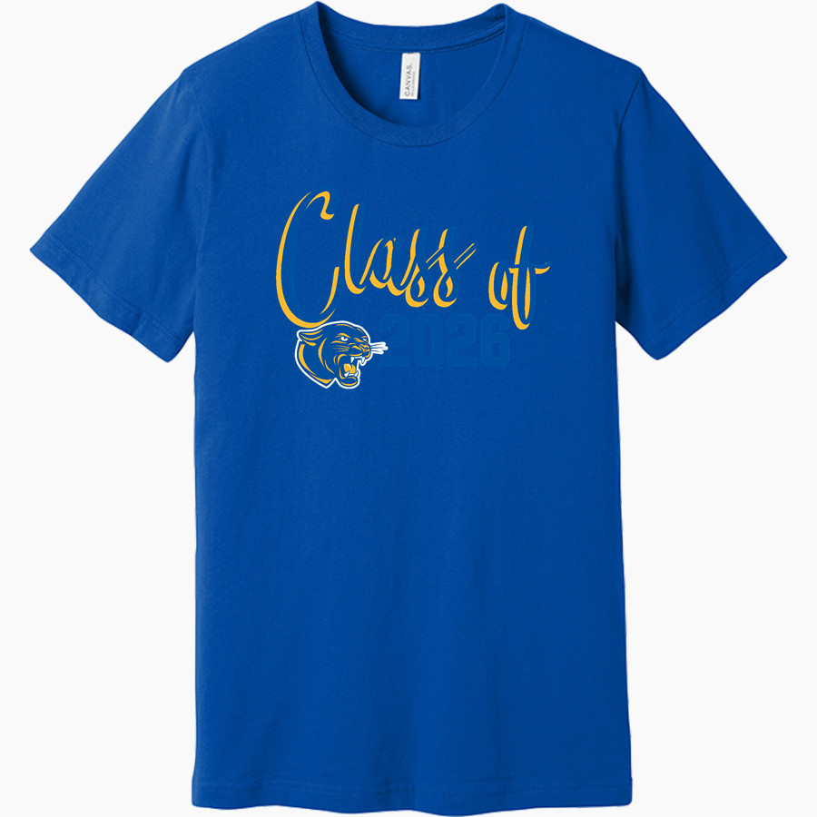 JAL HIGH SCHOOL PANTHERS <span class="pdp-name-mascot">JAL PANTHERS</span> BELLA+CANVAS Unisex Jersey Short Sleeve Tee