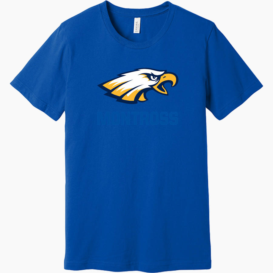Montross Eagles BELLA+CANVAS Unisex Jersey Short Sleeve Tee
