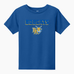 BACON ACADEMY BOBCATS <span class="pdp-name-mascot">BACON ACADEMY BOBCATS</span> BELLA+CANVAS Toddler Short Sleeve Tee Front Thumbnail