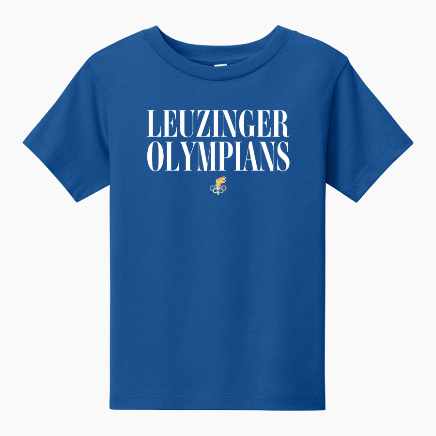LEUZINGER HIGH SCHOOL OLYMPIANS BELLA+CANVAS Toddler Short Sleeve Tee