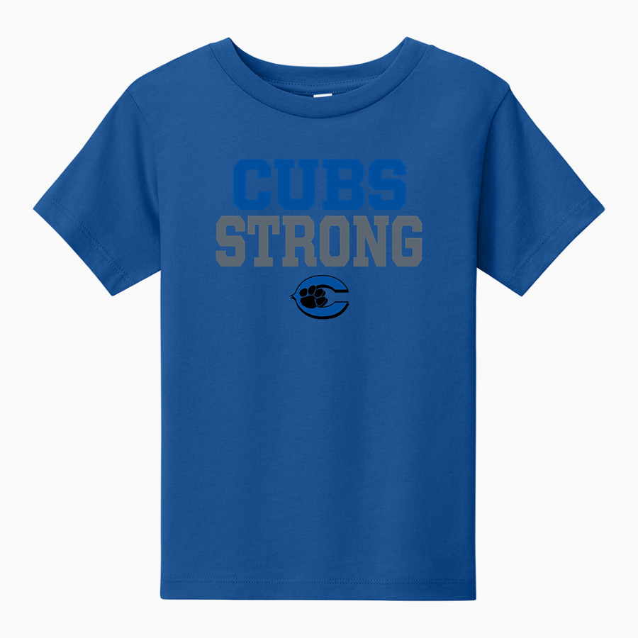 Clint Cubs <span class="pdp-name-mascot">Clint Cubs</span> BELLA+CANVAS Toddler Short Sleeve Tee