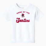 The Burlington School SPARTANS <span class="pdp-name-mascot">The Burlington School SPARTANS</span> BELLA+CANVAS Toddler Short Sleeve Tee Front Thumbnail