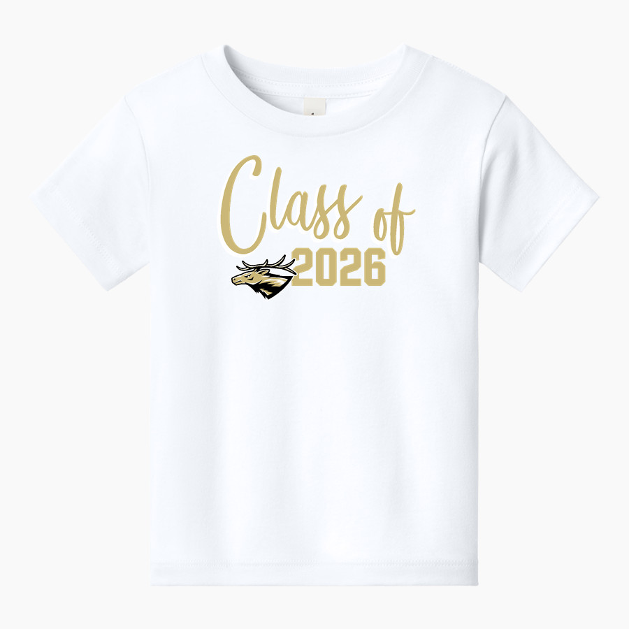 EVANT HIGH SCHOOL ELKS <span class="pdp-name-mascot">EVANT ELKS</span> BELLA+CANVAS Toddler Short Sleeve Tee
