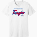 Colonial States Athletic Conference Eagle BELLA+CANVAS Unisex Jersey Short Sleeve Tee Front Thumbnail