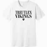 TREUTLEN HIGH SCHOOL VIKINGS <span class="pdp-name-mascot">TREUTLEN VIKINGS</span> BELLA+CANVAS Unisex Jersey Short Sleeve Tee Front Thumbnail
