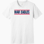 Camden War Eagles <span class="pdp-name-mascot">Camden Eagles</span> BELLA+CANVAS Unisex Jersey Short Sleeve Tee Front Thumbnail