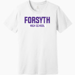 FORSYTH HIGH SCHOOL DOGIES BELLA+CANVAS Unisex Jersey Short Sleeve Tee Front Thumbnail