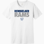 RENSSELAER HIGH SCHOOL RAMS BELLA+CANVAS Unisex Jersey Short Sleeve Tee Front Thumbnail