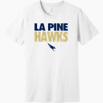 La Pine Hawks <span class="pdp-name-mascot">La Pine Middle School Hawks</span> BELLA+CANVAS Unisex Jersey Short Sleeve Tee Front Thumbnail
