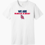 FRANKLIN ACADEMY HIGH SCHOOL PATRIOTS <span class="pdp-name-mascot">FRANKLIN ACADEMY PATRIOTS</span> BELLA+CANVAS Unisex Jersey Short Sleeve Tee Front Thumbnail