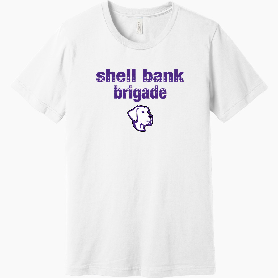 Shell Bank Brigade <span class="pdp-name-mascot">Shell Bank P771K@014 Labradors</span> BELLA+CANVAS Unisex Jersey Short Sleeve Tee